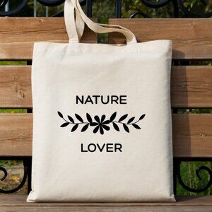 Custom - Made NATURE Canvas Tote Bag